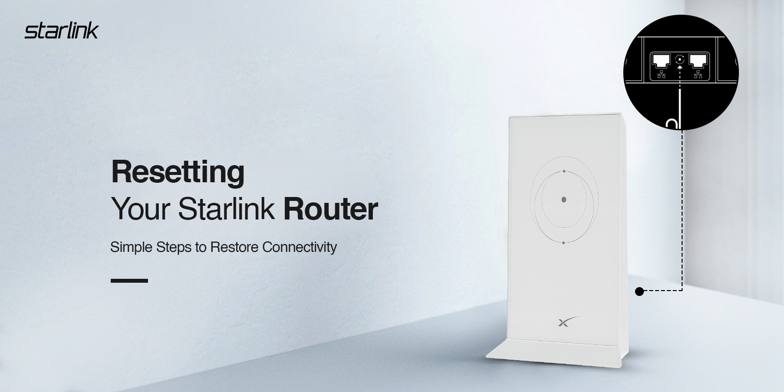 Starlink Router reset